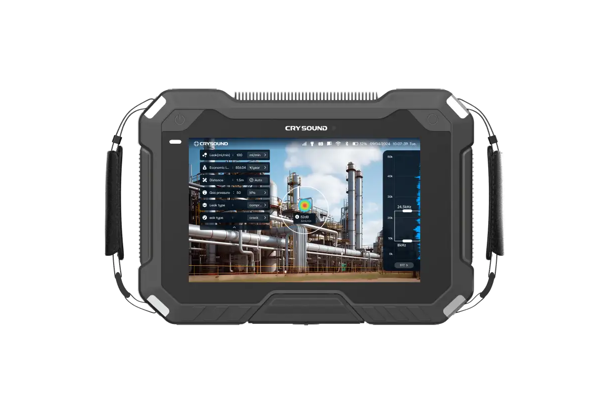 Basystemen CRYSOUND CRY8124 High Level Akoestische Camera Afbeeldingen Front