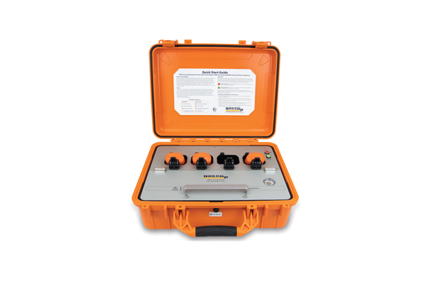 Basystemen Gas Clip Technologies Multi Gas Clip Pump Dock Afbeeldingen Front