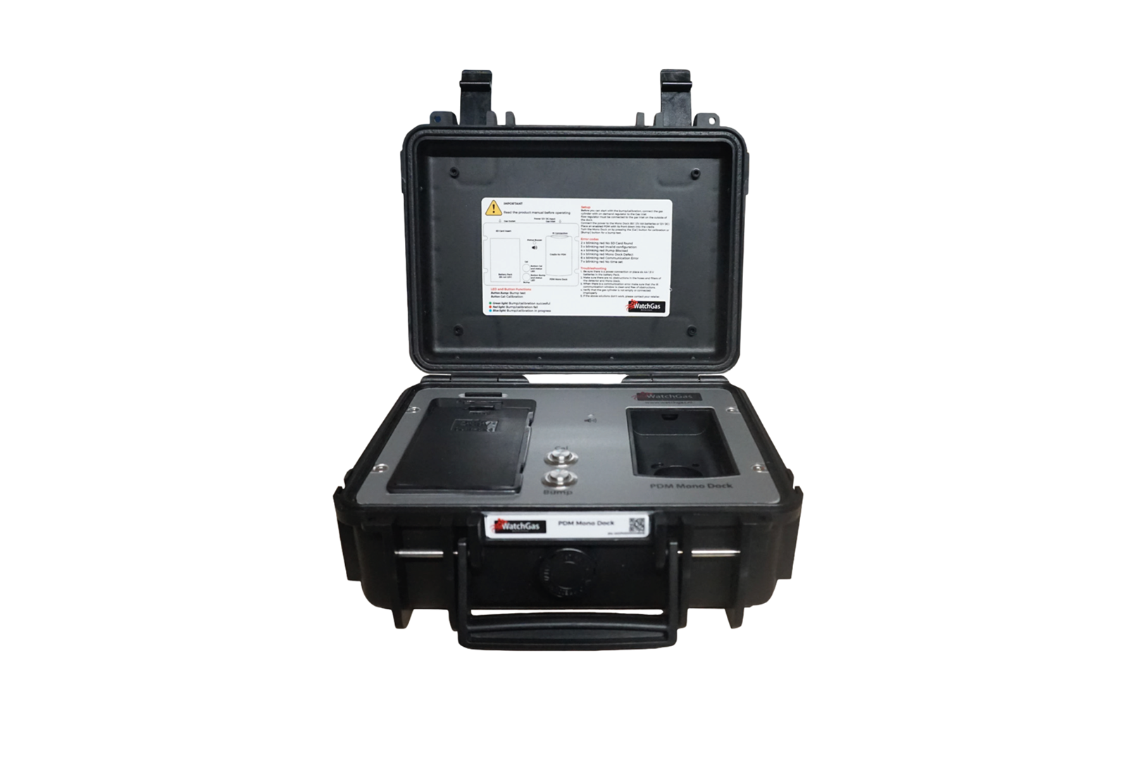 Basystemen Watchgas Detection Watchgas PDM Monodock Afbeeldingen Front