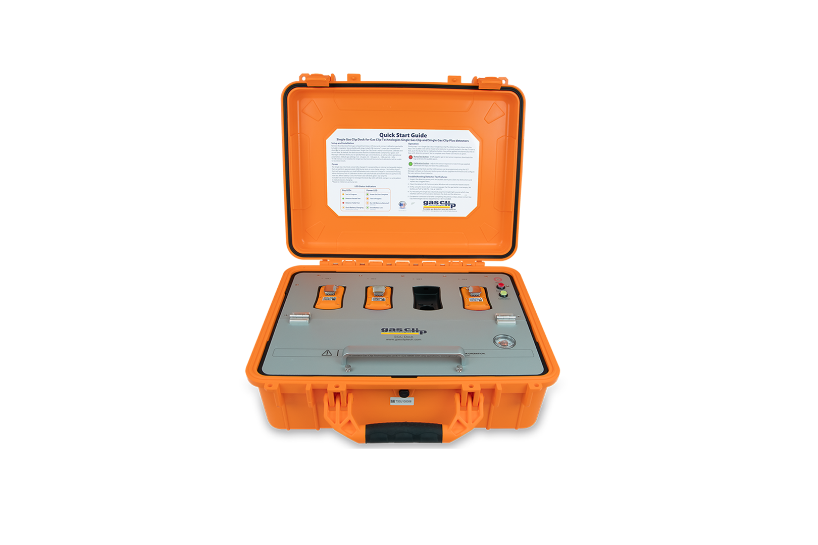 Basystemen Gas Clip Technologies Single Gas Clip Dock Afbeeldingen Front