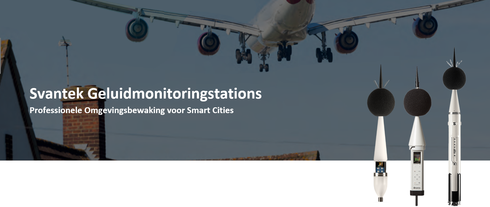 Basystemen Svantek SV 303 SV 307 SV 200 Geluidsmonitoring Meetstation