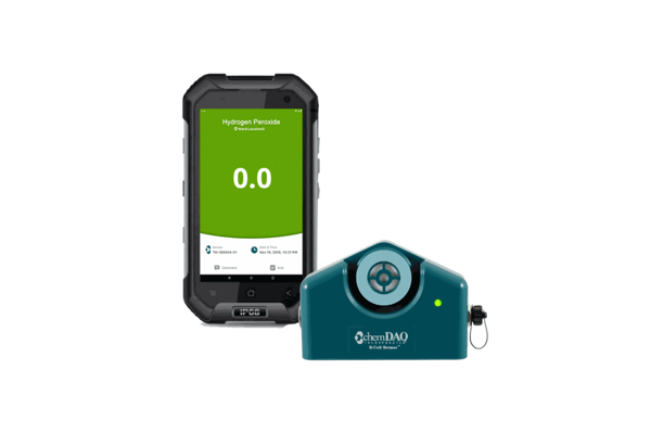 ChemDaq SafeCide Portable | EtO, H2O2 of PAA Detectie | BaSystemen
