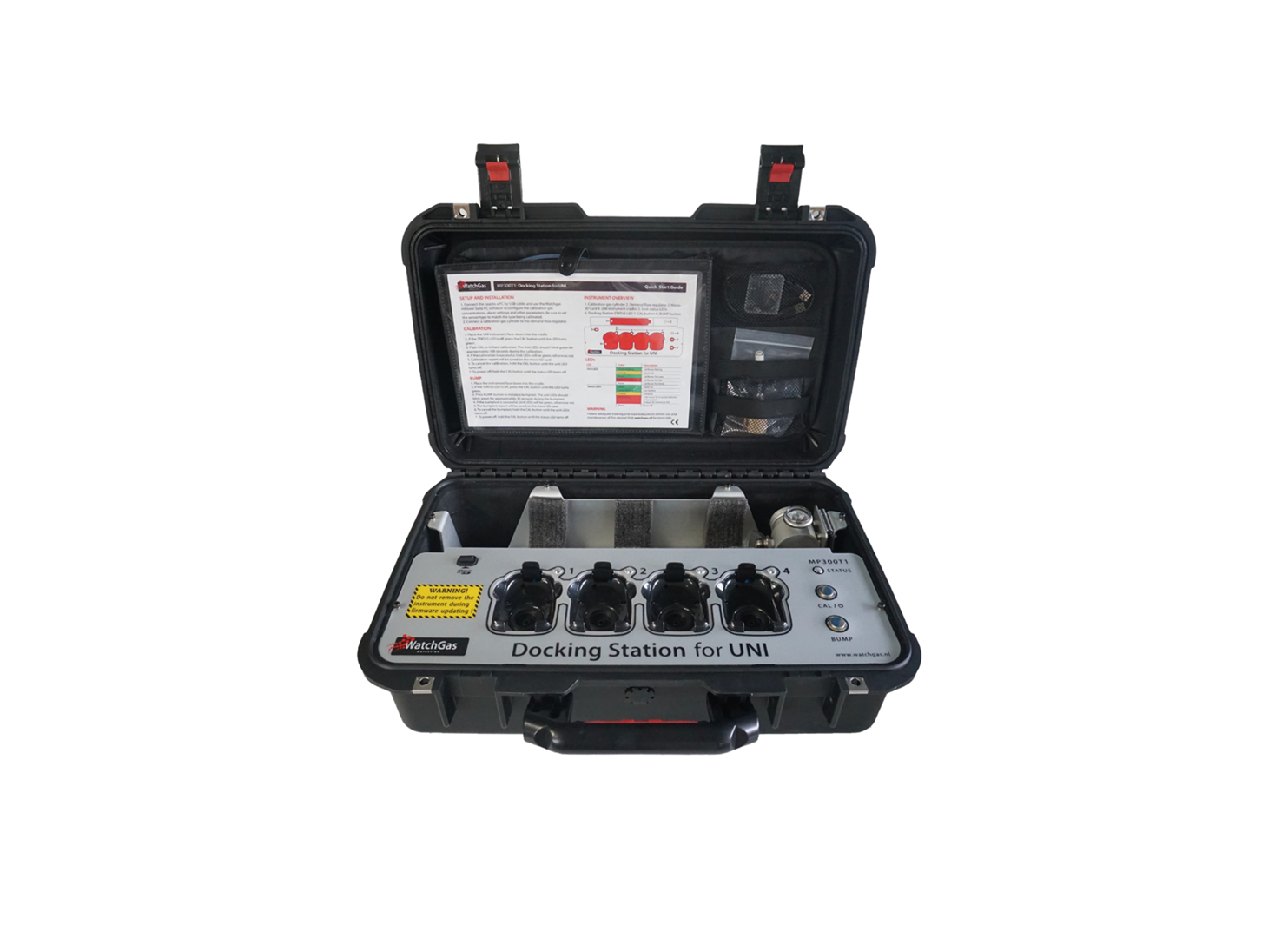 Basystemen Watchgas Detection Watchgas UNI Multidock Afbeeldingen Front