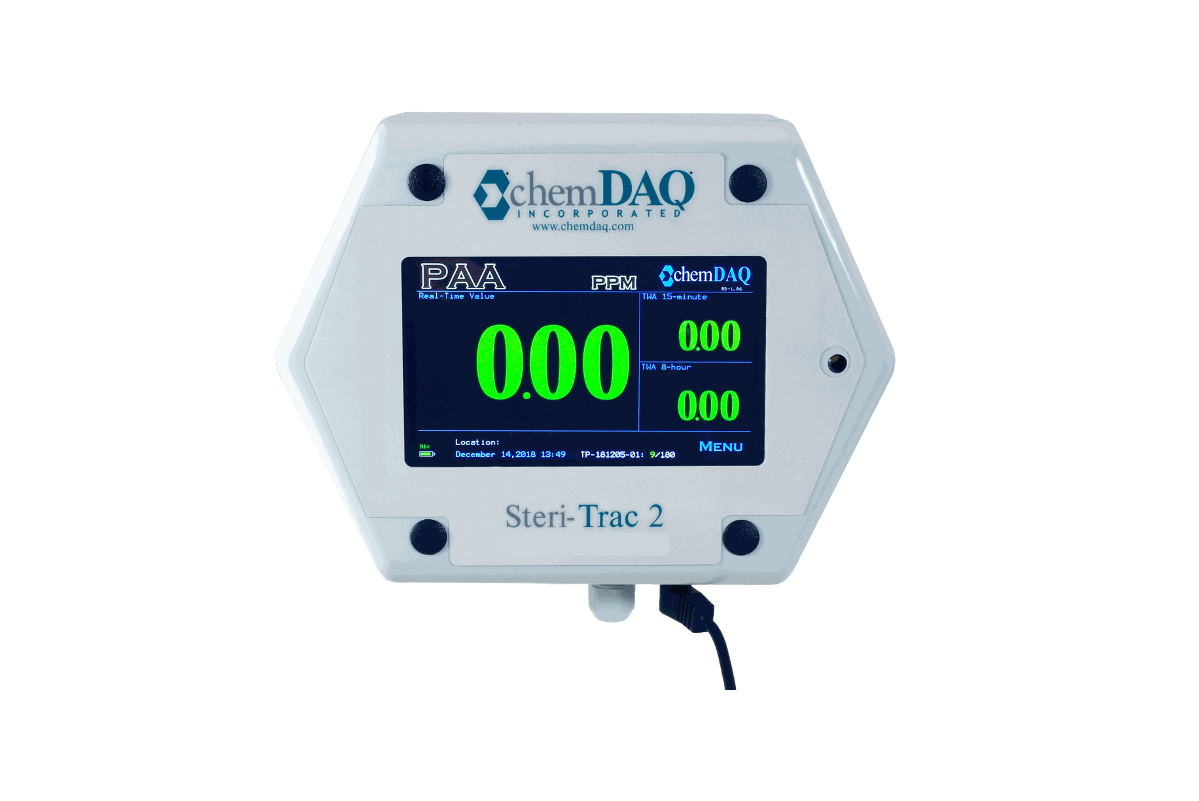 Basystemen Chemdaq Incorporated Steritrac 2 Afbeeldingen Front