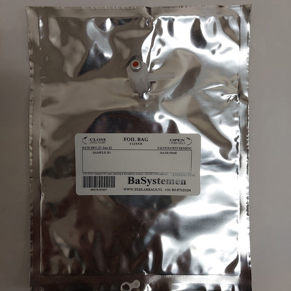 Foil Bag W Polypropylene Fitting