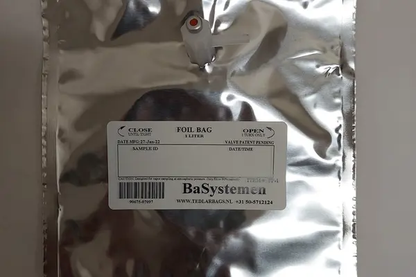 Foil Bag W Polypropylene Fitting