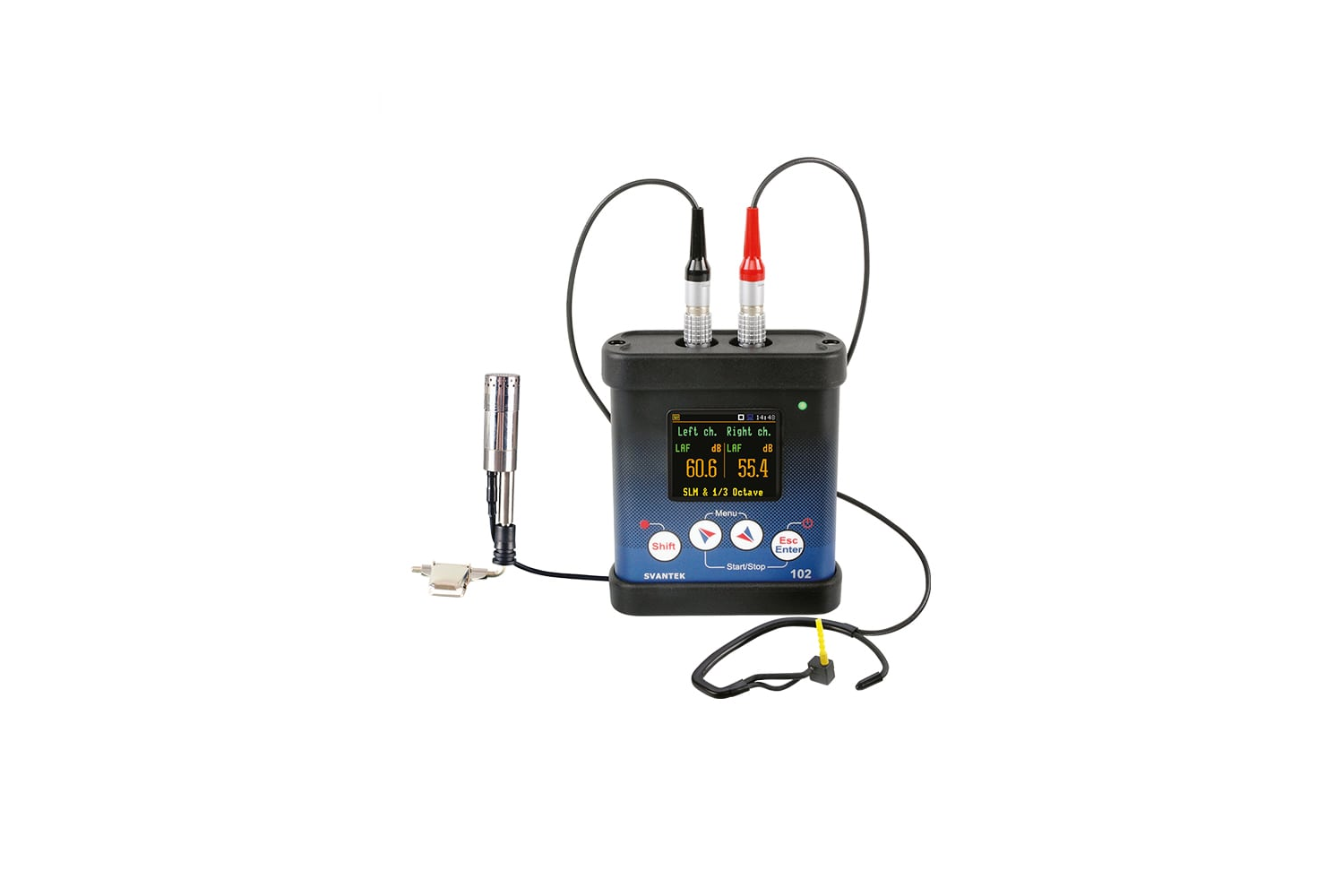 Basystemen Basystemen.Nl Geluidsdosimeter SVANTEK SV 102A+ Dosimeter Full