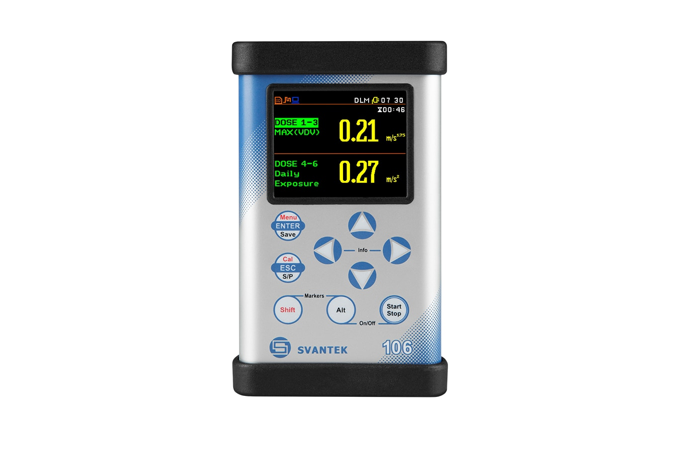 Basystemen SVANTEK SV 106 Hand Arm Lichaam Trillingsmonitor Afbeeldingen Front