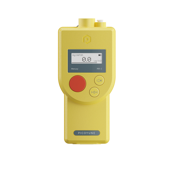 Basystemen PICOYUNE Picoyune MA 1 Persoonlijke Kwikdamp Dosimeter Afbeeldingen Front